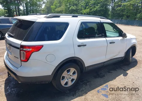 2014 Ford Explorer z USA, uszkodzony, nr VIN 1FM5K7B84EGB96529